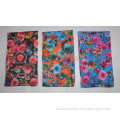 new design sexy lady Rose flower Print jersey Knitted loop scarf